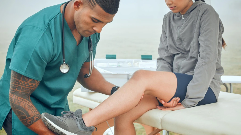 Fisioterapia-em-casa-para-o-joelho-em-Curitiba